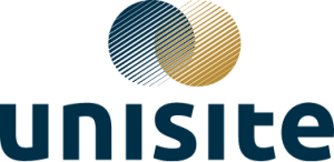Farbiges Logo von unisite