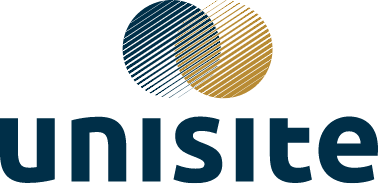 Farbiges Logo von unisite